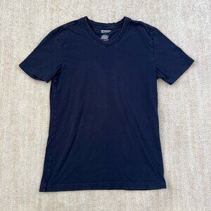3 for $6 Arizona Jean Company V Neck Short Sleeve Tee Shirt S Blue